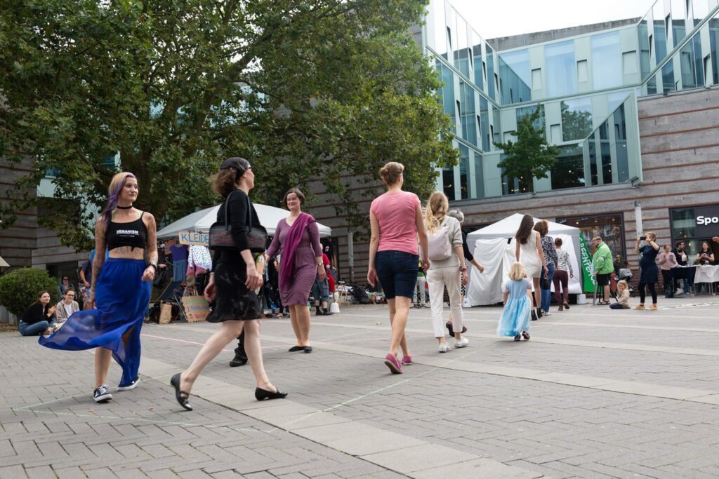 Fashion Aktion Modenschau